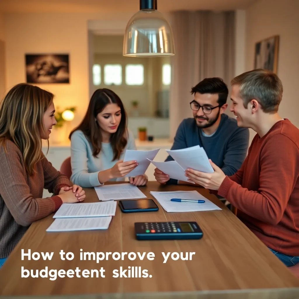 Nederlandse familie bespreekt huishoudbudget aan tafel