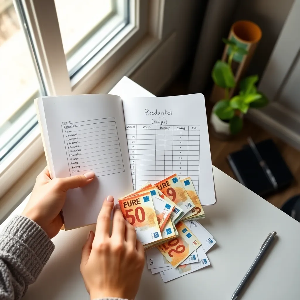 Illustratie van de 50/30/20 budgetteringsmethode met Nederlandse context