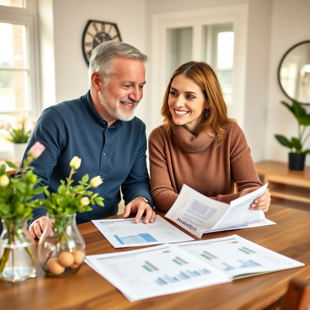 Nederlandse familie beheert financiën samen aan tafel met laptop en documenten